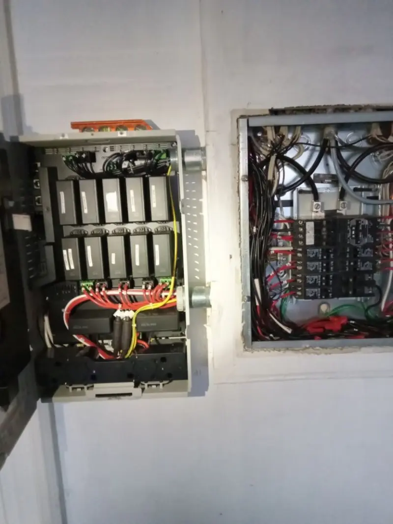 Electrical panel upgrade completed for Ring Doorbell Installation in Richland